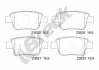 Колодки гальмівні (задні) Toyota Avensis/Corolla 03-08 BRECK 23620 00 702 10 (фото 2)