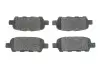 Тормозные колодки (задние) Renault Koleos/Nissan Juke/X-Trail 01-/Qashqai 1.5dCi-3.5 08- (Akebono) BRECK 23871 00 702 10 (фото 1)