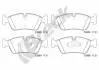 Тормозные колодки (передние) BMW 1 (E87)/ 3 (E90) 1.6/2.2/2.0D 04-11 (Ate-Teves) Q+ BRECK 239350070100 (фото 1)
