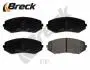 Комплект гальмівних колодок передн, SUZUKI GRAND VITARA I, GRAND VITARA II 1.6-3.2 03.98- BRECK 243460070100 (фото 2)