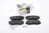 Комплект гальмівних колодок передн, SUZUKI GRAND VITARA I, GRAND VITARA II 1.6-3.2 03.98- BRECK 243460070100 (фото 3)