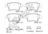 Тормозные колодки (задние) Citroen C4 06- (Bosch) Q+ BRECK 24540 00 704 00 (фото 2)