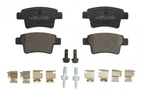 Тормозные колодки (задние) Citroen C4 06- (Bosch) Q+ BRECK 24540 00 704 00