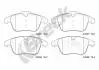 Тормозные колодки (передние) Citroen C4 09-/C4 Grand Picasso 06-13/Peugeot 3008 11-16/5008 09-17 BRECK 245570070100 (фото 1)