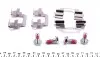 Колодки тормозные (задние) Audi A4/A5/Q5 07- (Lucas) (керамика) высокое качество BRECK 24606 00 554 00 (фото 2)