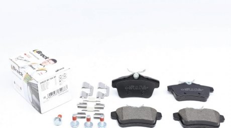 Тормозные колодки (задние) Citroen C4/Peugeot 308/508 09- (Lucas) BRECK 24922 00 704 00 (фото 1)
