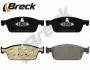 Комплект гальмівних колодок передн, FORD FOCUS III, KUGA II, TOURNEO CONNECT V408 NADWOZIE WIELKO, TRANSIT CONNECT, TRANSIT CONNECT V408/MINIVAN 1.0-2.0D 07.12- BRECK 257360070100 (фото 2)