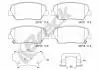 Комплект гальмівних колодок передн, HYUNDAI CRETA, ELANTRA V, GENESIS, GRANDEUR, NEXO, VELOSTER, KIA CARENS IV, CEED, PRO CEED, SORENTO II/SUV 1.0-Electric 06.09- BRECK 257570070100 (фото 1)