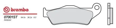 Тормозные колодки BREMBO 07001
