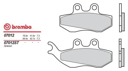 Mkp. FВkbetВt BREMBO 07012