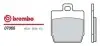 Тормозные колодки BREMBO 07066 (фото 2)