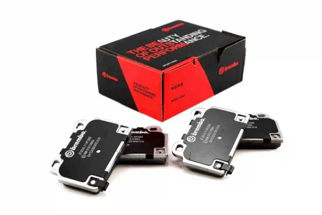 Гальмівні колодки - тюнінг HP2, дозвіл, задн MITSUBISHI LANCER VIII 2.0 10.07- BREMBO 07B31511