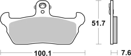 Автозапчасть BREMBO 07BB1606