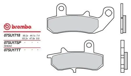 Автозапчасть BREMBO 07SU17SP