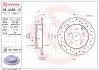 Диск тормозной (задний) Toyota RAV4 05- (281x12) BREMBO 08A4291X (фото 1)