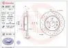 Диск тормозной (задний) Opel Astra H/J 06- (268x12) BREMBO 08B3571X (фото 1)