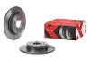 Диск тормозной (задний) Opel Astra H/J 06- (268x12) BREMBO 08B3571X (фото 2)