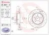 Диск гальмівний (задній) Ford C-Max 10-/Kuga/Transit Connect 13- (280x11) PRO BREMBO 08B6011X (фото 1)