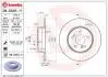 Диск гальмівний задн Лів/Прав MERCEDES SL (R129) 2.8/3.2/5.0 09.92-10.01 BREMBO 08D34011 (фото 1)