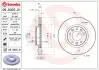 Тормозной диск BREMBO 09.8303.21 (фото 1)