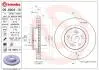 Диск гальмівний MEGANE 2.0 8/06- CLIO III 2.0 BREMBO 09890411 (фото 1)