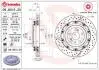 Диск тормозной SL R230 65 AMG /perforowana,2-elementowa/ BREMBO 09931523 (фото 1)