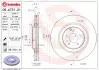 Диск тормозной MERCEDES C W203 BREMBO 09A73121 (фото 1)