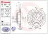 Диск тормозной BREMBO 09B0411X (фото 1)