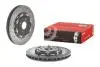 Диск тормозной FIAT 500 ABARTH /2-elementowa,nawiercana,/ BREMBO 09B08513 (фото 2)