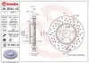 Диск тормозной BREMBO 09B3444X (фото 1)