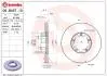 Диск гальмівний передн Лів/Прав INFINITI J30, NISSAN CABSTAR E 2.3D-3.0D 01.92-11.06 BREMBO 09B49710 (фото 1)