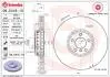 Диск тормозной BMW 5 F07 7 F01 /L /2-elementowa,kompozytowa/ BREMBO 09C41613 (фото 1)