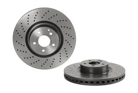 Диск гальмівний передній BREMBO 09C94311
