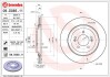 Диск тормозной TYL BREMBO 09D08511 (фото 1)