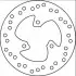 Диск тормозной BREMBO 68B40717 (фото 1)