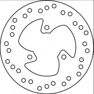 Диск тормозной BREMBO 68B40717