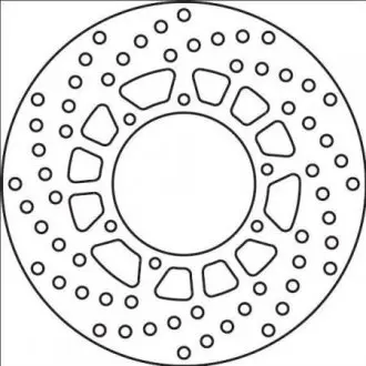 Тормозной диск BREMBO 68B40742