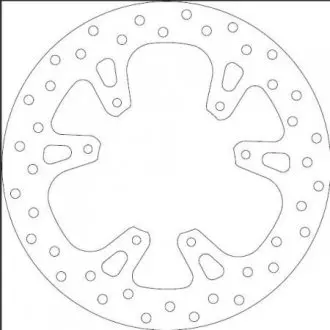 Диск тормозной BREMBO 68B40796