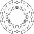 Тормозной диск BREMBO 68B407C4 (фото 1)
