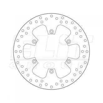 Диск тормозной BREMBO 68B407F0