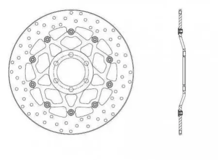 Диск тормозной BREMBO 78B40877