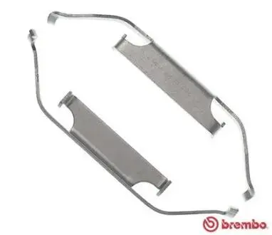 Монтажный набор тормозных колодок передний BREMBO A02223