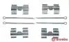 Тормозные колодки (монтажный набор) BREMBO A02257 (фото 1)