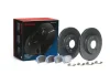 Гальмівний диск в зборі передн ((EN) discs and pads) HYUNDAI ELANTRA VI, IONIQ 1.6D-Electric 10.15-07.22 BREMBO KT08013 (фото 1)