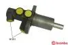 Головний гальмівний циліндр BREMBO M06028 (фото 1)