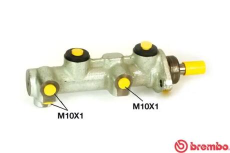 Головний гальмівний циліндр BREMBO M23014 (фото 1)