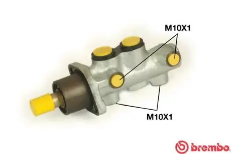 Головний гальмівний циліндр BREMBO M23025