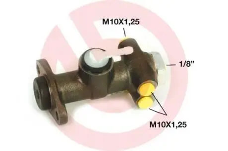 Головний гальмівний циліндр BREMBO M23077