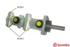 Головний гальмівний циліндр BREMBO M61115 (фото 1)