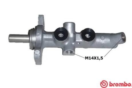 Головний гальмівний циліндр BREMBO M83020 (фото 1)